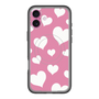 スリムプロテクションプレミアムケース with MagSafe［ Dot Hearts - Pink ］