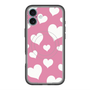スリムプロテクションプレミアムケース with MagSafe［ Dot Hearts - Pink ］