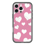 スリムプロテクションプレミアムケース with MagSafe［ Dot Hearts - Pink ］