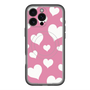 スリムプロテクションプレミアムケース with MagSafe［ Dot Hearts - Pink ］