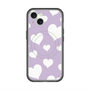 スリムプロテクションプレミアムケース with MagSafe［ Dot Hearts - Purple ］
