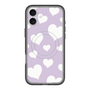 スリムプロテクションプレミアムケース with MagSafe［ Dot Hearts - Purple ］
