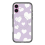 スリムプロテクションプレミアムケース with MagSafe［ Dot Hearts - Purple ］