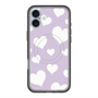 スリムプロテクションプレミアムケース with MagSafe［ Dot Hearts - Purple ］