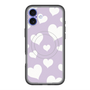 スリムプロテクションプレミアムケース with MagSafe［ Dot Hearts - Purple ］
