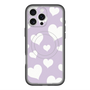 スリムプロテクションプレミアムケース with MagSafe［ Dot Hearts - Purple ］