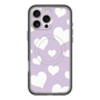 スリムプロテクションプレミアムケース with MagSafe［ Dot Hearts - Purple ］