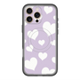 スリムプロテクションプレミアムケース with MagSafe［ Dot Hearts - Purple ］