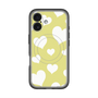 スリムプロテクションプレミアムケース with MagSafe［ Dot Hearts - Yellow ］