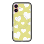 スリムプロテクションプレミアムケース with MagSafe［ Dot Hearts - Yellow ］