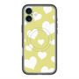 スリムプロテクションプレミアムケース with MagSafe［ Dot Hearts - Yellow ］