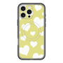 スリムプロテクションプレミアムケース with MagSafe［ Dot Hearts - Yellow ］