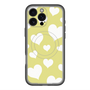 スリムプロテクションプレミアムケース with MagSafe［ Dot Hearts - Yellow ］