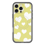 スリムプロテクションプレミアムケース with MagSafe［ Dot Hearts - Yellow ］