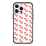 スリムプロテクションプレミアムケース with MagSafe［ Stripe Hearts - Red ］