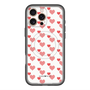 スリムプロテクションプレミアムケース with MagSafe［ Stripe Hearts - Red ］