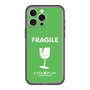 スリムプロテクションプレミアムケース with MagSafe［ FRAGILE - Green ］