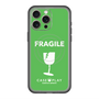 スリムプロテクションプレミアムケース with MagSafe［ FRAGILE - Green ］