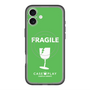 スリムプロテクションプレミアムケース with MagSafe［ FRAGILE - Green ］