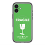 スリムプロテクションプレミアムケース with MagSafe［ FRAGILE - Green ］