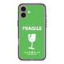 スリムプロテクションプレミアムケース with MagSafe［ FRAGILE - Green ］