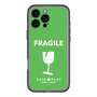 スリムプロテクションプレミアムケース with MagSafe［ FRAGILE - Green ］