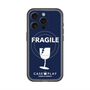 スリムプロテクションプレミアムケース with MagSafe［ FRAGILE - Navy ］
