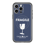 スリムプロテクションプレミアムケース with MagSafe［ FRAGILE - Navy ］