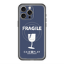 スリムプロテクションプレミアムケース with MagSafe［ FRAGILE - Navy ］