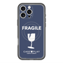 スリムプロテクションプレミアムケース with MagSafe［ FRAGILE - Navy ］