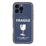 スリムプロテクションプレミアムケース with MagSafe［ FRAGILE - Navy ］