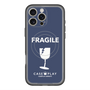 スリムプロテクションプレミアムケース with MagSafe［ FRAGILE - Navy ］