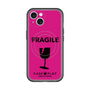 スリムプロテクションプレミアムケース with MagSafe［ FRAGILE - Pink ］