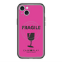 スリムプロテクションプレミアムケース with MagSafe［ FRAGILE - Pink ］