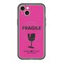 スリムプロテクションプレミアムケース with MagSafe［ FRAGILE - Pink ］