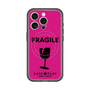 スリムプロテクションプレミアムケース with MagSafe［ FRAGILE - Pink ］