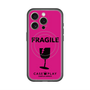 スリムプロテクションプレミアムケース with MagSafe［ FRAGILE - Pink ］