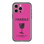 スリムプロテクションプレミアムケース with MagSafe［ FRAGILE - Pink ］