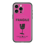 スリムプロテクションプレミアムケース with MagSafe［ FRAGILE - Pink ］