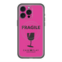 スリムプロテクションプレミアムケース with MagSafe［ FRAGILE - Pink ］