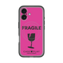 スリムプロテクションプレミアムケース with MagSafe［ FRAGILE - Pink ］