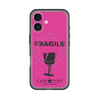 スリムプロテクションプレミアムケース with MagSafe［ FRAGILE - Pink ］