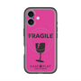 スリムプロテクションプレミアムケース with MagSafe［ FRAGILE - Pink ］