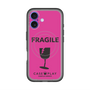 スリムプロテクションプレミアムケース with MagSafe［ FRAGILE - Pink ］