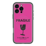 スリムプロテクションプレミアムケース with MagSafe［ FRAGILE - Pink ］