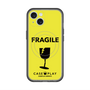 スリムプロテクションプレミアムケース with MagSafe［ FRAGILE - Yellow ］