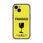 スリムプロテクションプレミアムケース with MagSafe［ FRAGILE - Yellow ］