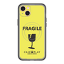 スリムプロテクションプレミアムケース with MagSafe［ FRAGILE - Yellow ］