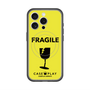 スリムプロテクションプレミアムケース with MagSafe［ FRAGILE - Yellow ］