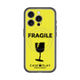 スリムプロテクションプレミアムケース with MagSafe［ FRAGILE - Yellow ］